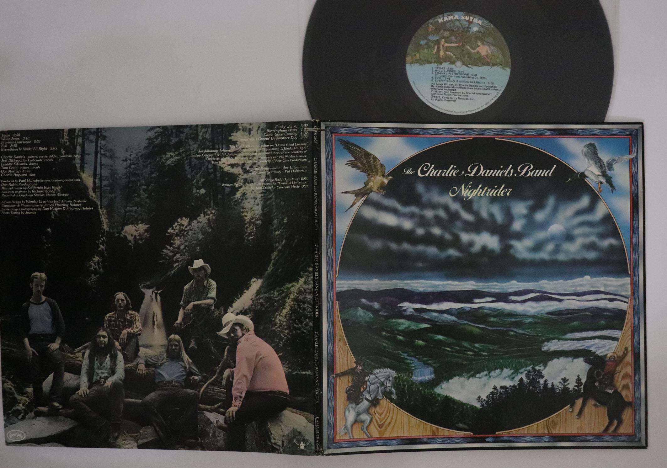 LP Record CHARLIE DANIELS BAND - Nightrider KSBS2607 Kama Sutra 1975 US Rock Used
LP Record CHARLIE DANIELS BAND - Nightrider KSBS2607 Kama Sutra 1975 US Rock Used