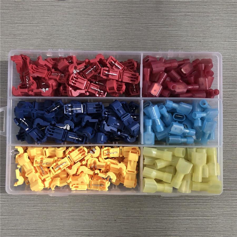 TAP INTO ANY WIRE WITH EASE – Self Stripping Electrical T Tap Connectors will tap into any wire without needing to cut, strip or solder.
TAP INTO ANY WIRE WITH EASE – Self Stripping Electrical T Tap Connectors will tap into any wire without needing to cut, strip or solder.