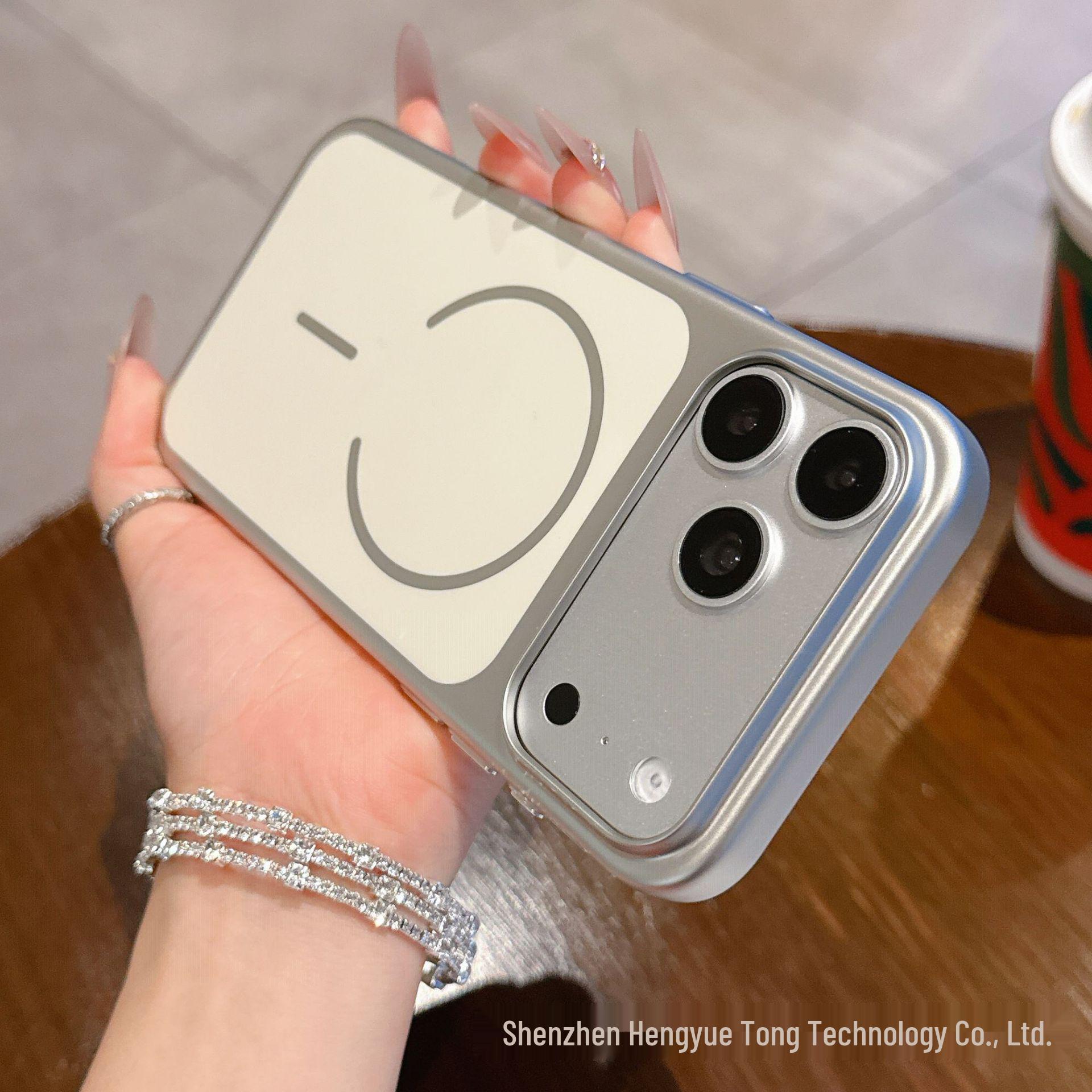 Second-Gen Electroplated Magnetic iPhone 17 Pro Max Case: Soft, Smooth, Frosted design for Apple 16/15. iPhone 17 Air серебряный
Second-Gen Electroplated Magnetic iPhone 17 Pro Max Case: Soft, Smooth, Frosted design for Apple 16/15. iPhone 17 Air серебряный