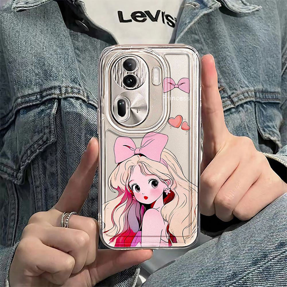 Pink Princess Anti-Fall Phone Case for OPPO Reno 11/10/8/7/6/5/4.Space. Free Shipping.
Pink Princess Anti-Fall Phone Case for OPPO Reno 11/10/8/7/6/5/4.Space. Free Shipping.