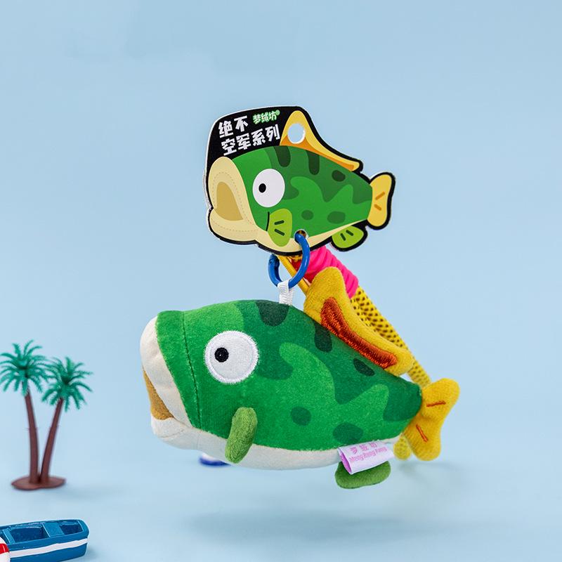 New Style Cute Cartoon Mandarin Fish Plush Keychain Pendant One Size
New Style Cute Cartoon Mandarin Fish Plush Keychain Pendant One Size