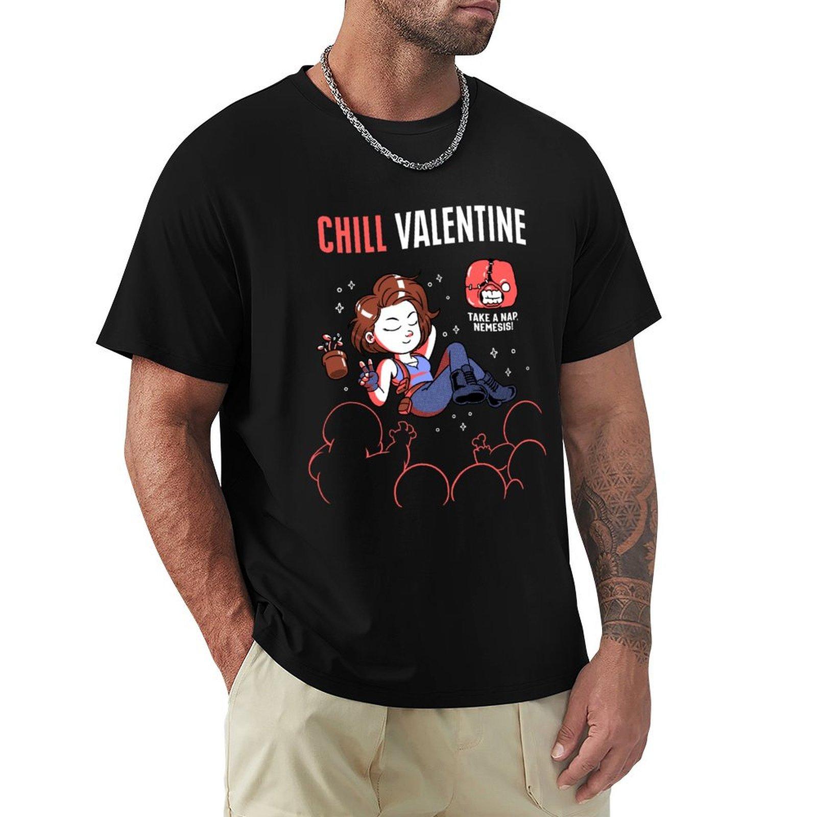 Chill with Jill Valentine TShirt anime clothes funny gifts summer 2025 mens tall t shirts 4XL
Chill with Jill Valentine TShirt anime clothes funny gifts summer 2025 mens tall t shirts 4XL