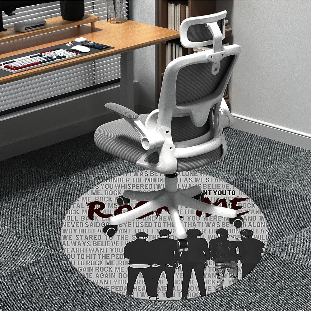 1pc One Direction Office Round Area Rug, Under Office Chairs Bedroom Living Room Home Decor a0926147 80cm by 80cm
1pc One Direction Office Round Area Rug, Under Office Chairs Bedroom Living Room Home Decor a0926147 80cm by 80cm