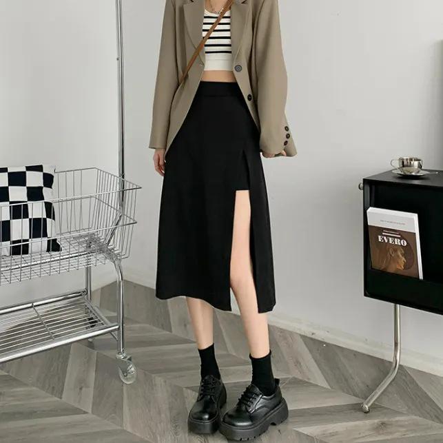 Women s High-Waisted Black A-Line Midi Skirt - 2023 Summer Slit Style, Petite Fit L чёрный
Women s High-Waisted Black A-Line Midi Skirt - 2023 Summer Slit Style, Petite Fit L чёрный