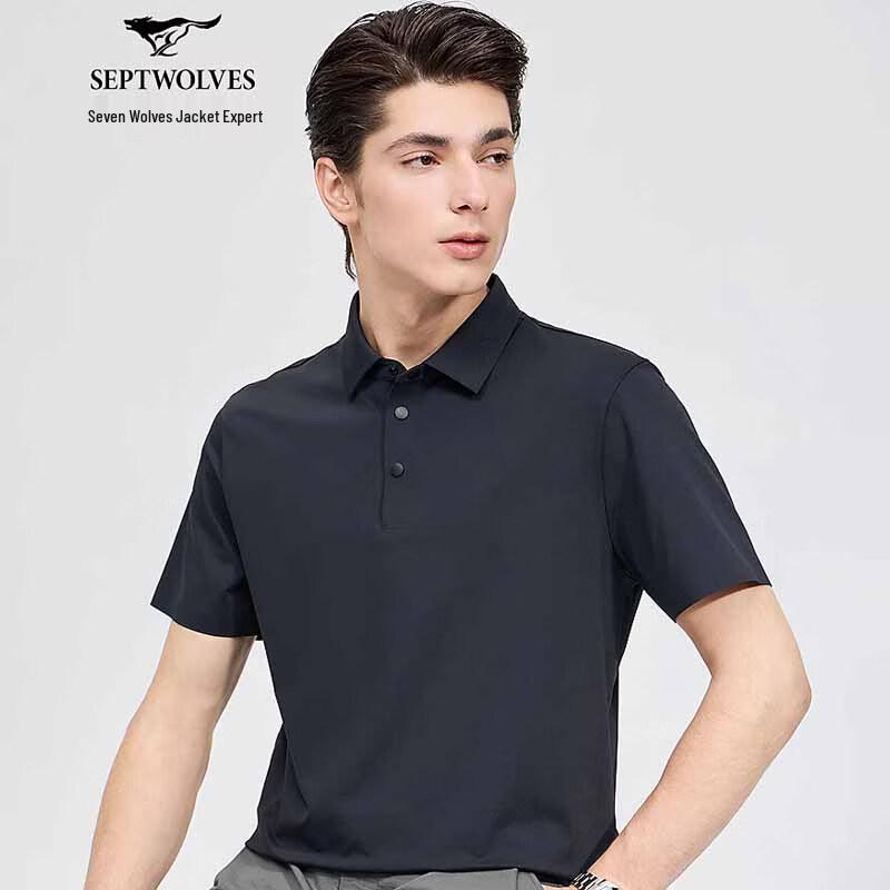 Septwolves Men s Stretch Wrinkle-Resistant Solid Polo Shirt M
Septwolves Men s Stretch Wrinkle-Resistant Solid Polo Shirt M