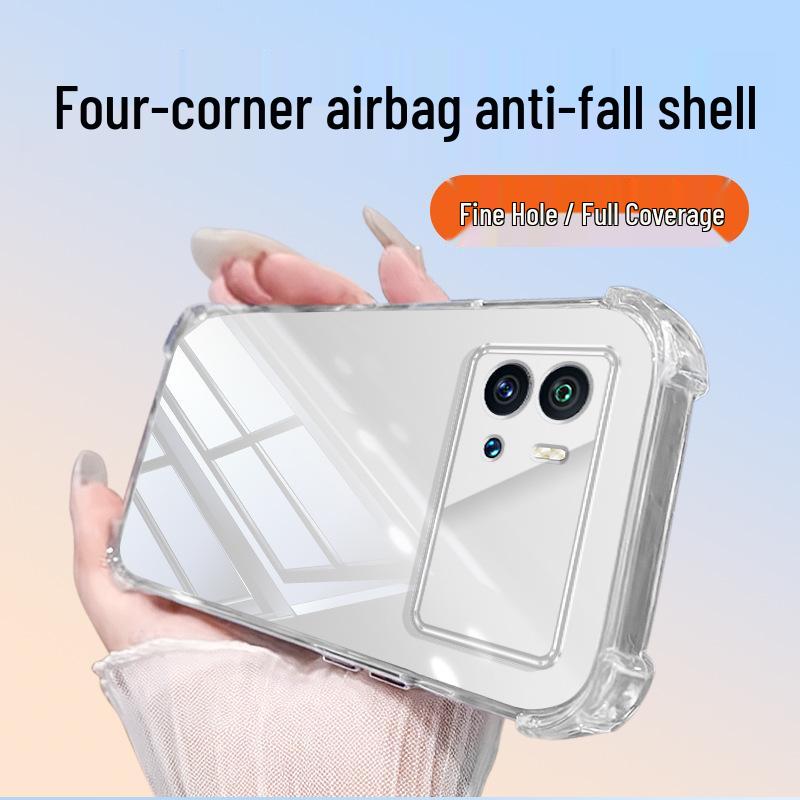iQOO 9 Pro Transparent TPU Case with Airbag Corners - Anti-Drop, Full Coverage Protection, High-End Feel. iQOO 9 прозрачный
iQOO 9 Pro Transparent TPU Case with Airbag Corners - Anti-Drop, Full Coverage Protection, High-End Feel. iQOO 9 прозрачный