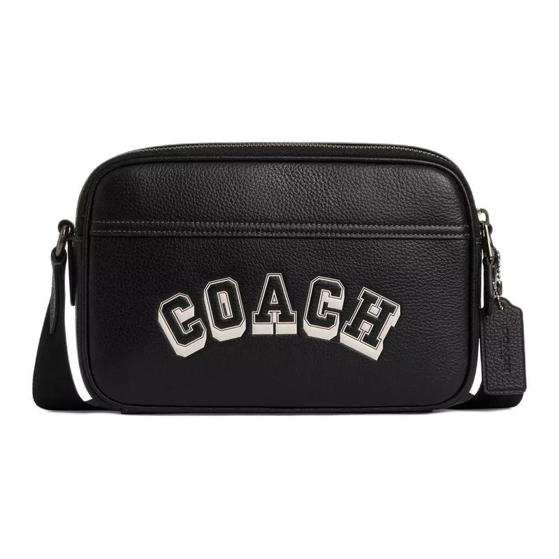 COACH Graham 23 branded graphic print leather shoulder bag medium men s black чорний
COACH Graham 23 branded graphic print leather shoulder bag medium men s black чорний
