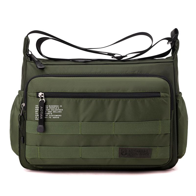 Мужская вместительная легкая износостойкая сумка Oxford через плечо армия зеленый
Мужская вместительная легкая износостойкая сумка Oxford через плечо армия зеленый