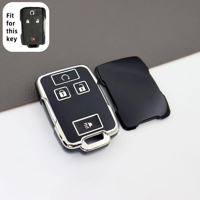 4 Buttons TPU Shell Fob For Chevrolet SUBURBAN Saboban GMC Sierra Canyon Colorado Silverado Car Key Case Cover Accessories
4 Buttons TPU Shell Fob For Chevrolet SUBURBAN Saboban GMC Sierra Canyon Colorado Silverado Car Key Case Cover Accessories