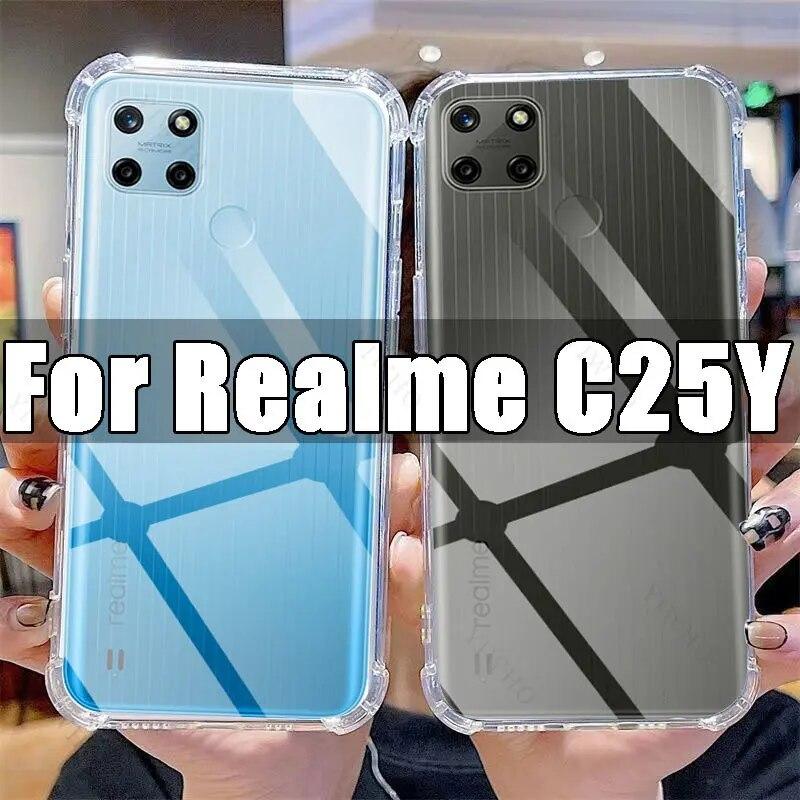 Прозрачный чехол для телефона Realme C25y, прозрачный чехол из ТПУ Realme C 25 Y 25y C25 6,5 дюйма, RMX3265, противоударные чехлы с защитой от царапин
Прозрачный чехол для телефона Realme C25y, прозрачный чехол из ТПУ Realme C 25 Y 25y C25 6,5 дюйма, RMX3265, противоударные чехлы с защитой от царапин