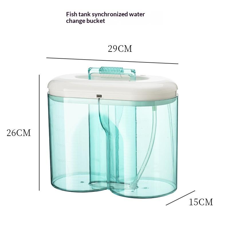 Fish tank change bucket synchronous water change electric pump aquarium supplies cleaning water changer
Fish tank change bucket synchronous water change electric pump aquarium supplies cleaning water changer