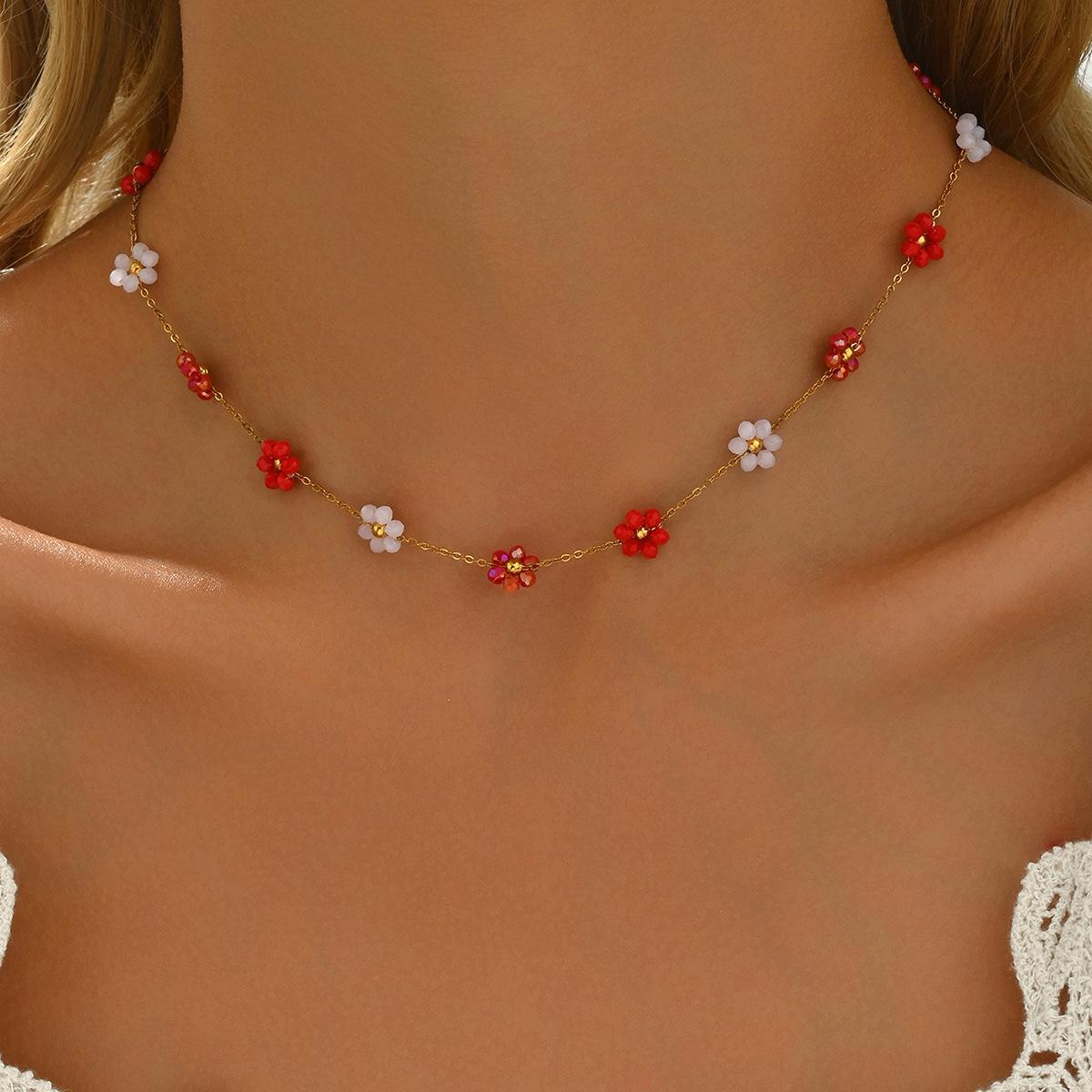 Women s Geometric Necklace Niche Flower Floral Design Inlaid Crystal Long Clavicle Chain Necklace XL5511-1
Women s Geometric Necklace Niche Flower Floral Design Inlaid Crystal Long Clavicle Chain Necklace XL5511-1
