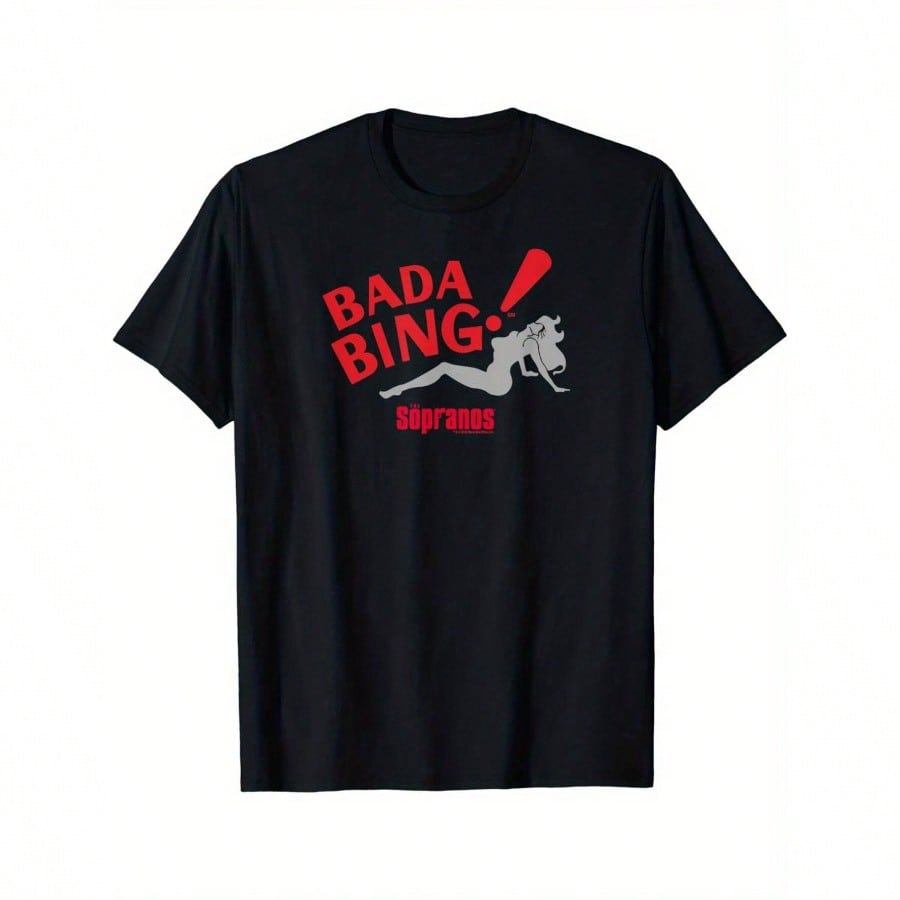Мужская футболка Bada Bing, повседневная, черная, из хлопка, с красно-белым графическим принтом, дышащая, с круглым вырезом и коротким рукавом. S разноцветный
Мужская футболка Bada Bing, повседневная, черная, из хлопка, с красно-белым графическим принтом, дышащая, с круглым вырезом и коротким рукавом. S разноцветный