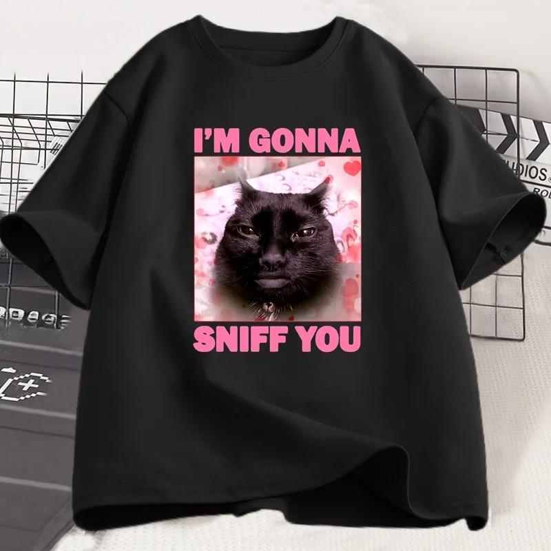 Im Gonna Sniff You Funny Cat Meme Tee Shirt for Women Brainrot Cats Tshirt Silly Joke Unhinged TeePersonality Graphic T Shirts S
Im Gonna Sniff You Funny Cat Meme Tee Shirt for Women Brainrot Cats Tshirt Silly Joke Unhinged TeePersonality Graphic T Shirts S