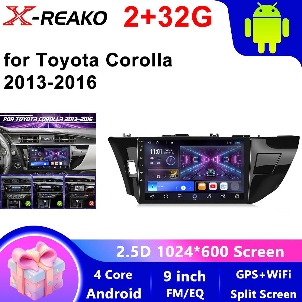 2 Din Android 13 автомобильное радио для Toyota Corolla Ralink 2013-2016 мультимедийный видеоплеер GPS Carplay авто стерео DVD головное устройство 4 core 2GB+32GB carplay
2 Din Android 13 автомобильное радио для Toyota Corolla Ralink 2013-2016 мультимедийный видеоплеер GPS Carplay авто стерео DVD головное устройство 4 core 2GB+32GB carplay