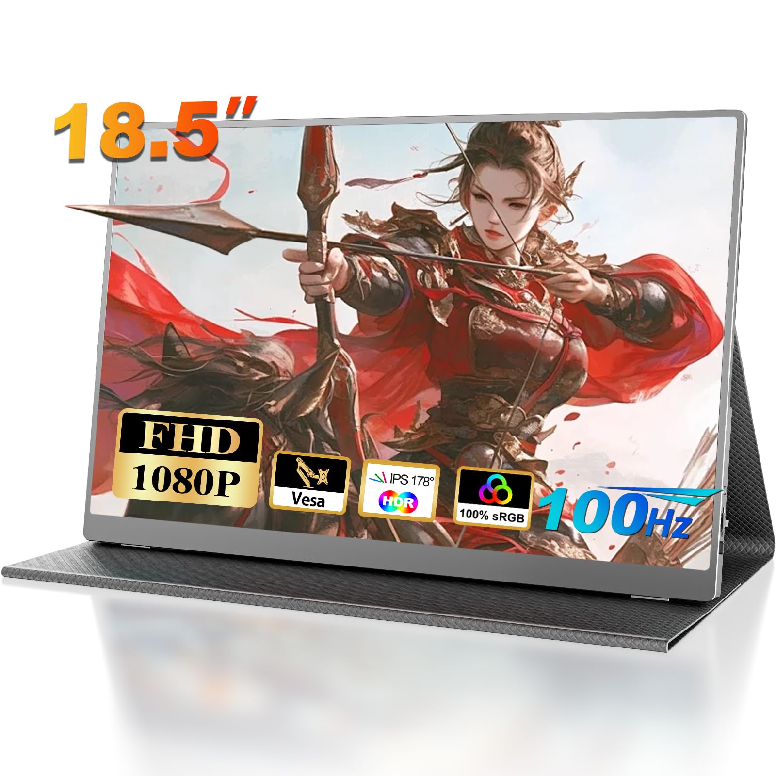 Mobile Monitor Inch COOLHOOD Mobile Display Gaming Monitor 100Hz 1920x1080FHD HDR Compatible Blue Light Reduction Matte IPS LCD Panel Dual Speakers чорний
Mobile Monitor Inch COOLHOOD Mobile Display Gaming Monitor 100Hz 1920x1080FHD HDR Compatible Blue Light Reduction Matte IPS LCD Panel Dual Speakers чорний