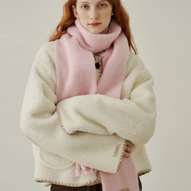 ADAUL Soft basic mini long muffler - pink Pink_Free
ADAUL Soft basic mini long muffler - pink Pink_Free