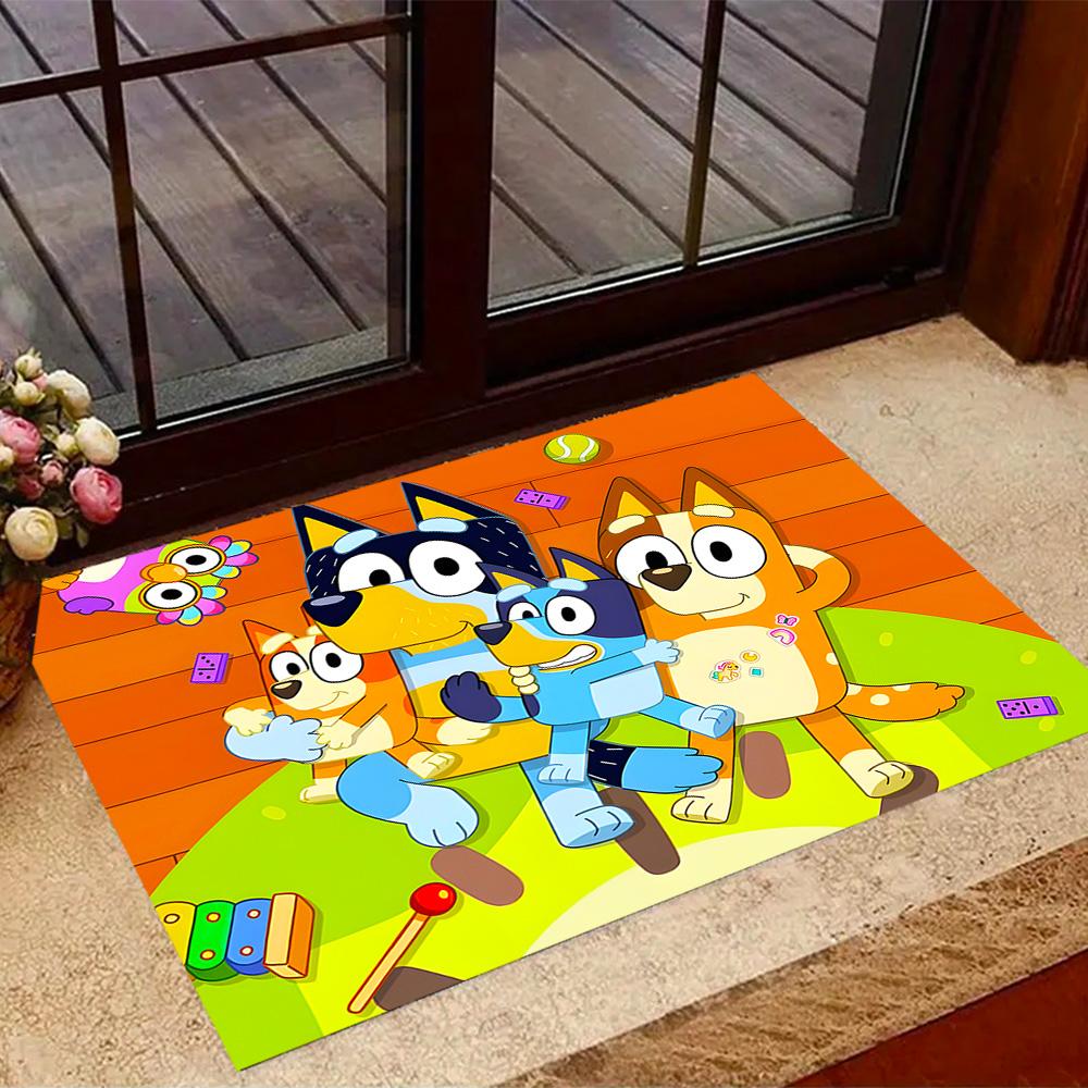 Bluey s Colorful Friends Themed Anti-Slip Rugs - Polyester Home Decor, Suitable for Bedrooms, Living Rooms, Doorways, Studios, and Decorations 40cmx60cm
Bluey s Colorful Friends Themed Anti-Slip Rugs - Polyester Home Decor, Suitable for Bedrooms, Living Rooms, Doorways, Studios, and Decorations 40cmx60cm