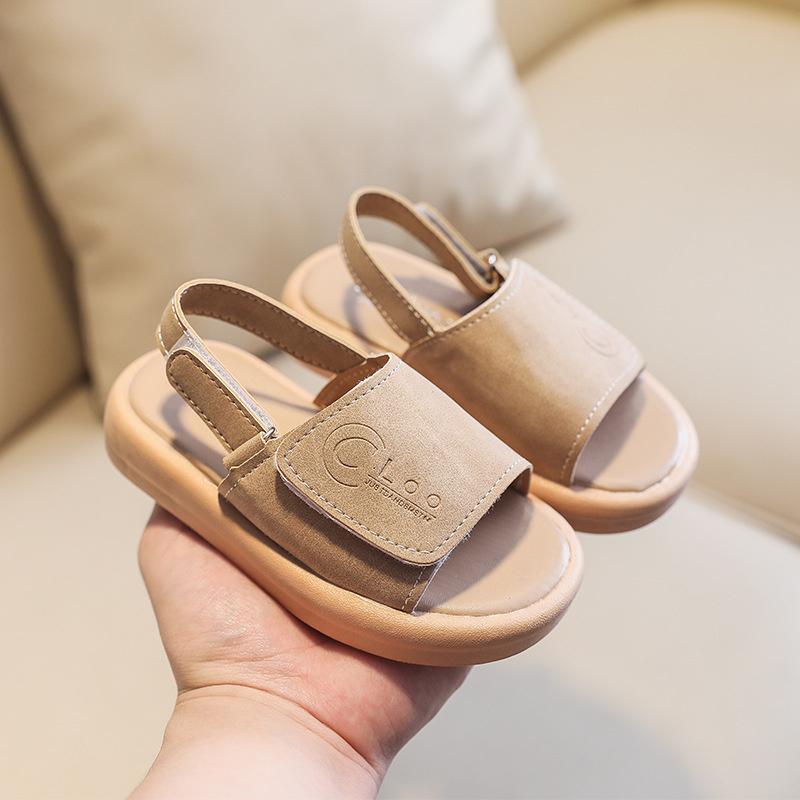 Summer Baby Boys Fashion Khaki Grey Sports Toddler Sandals Korean Children S Soft Thick Bottom Beach Shoe Kids Half Slipper 26
Summer Baby Boys Fashion Khaki Grey Sports Toddler Sandals Korean Children S Soft Thick Bottom Beach Shoe Kids Half Slipper 26