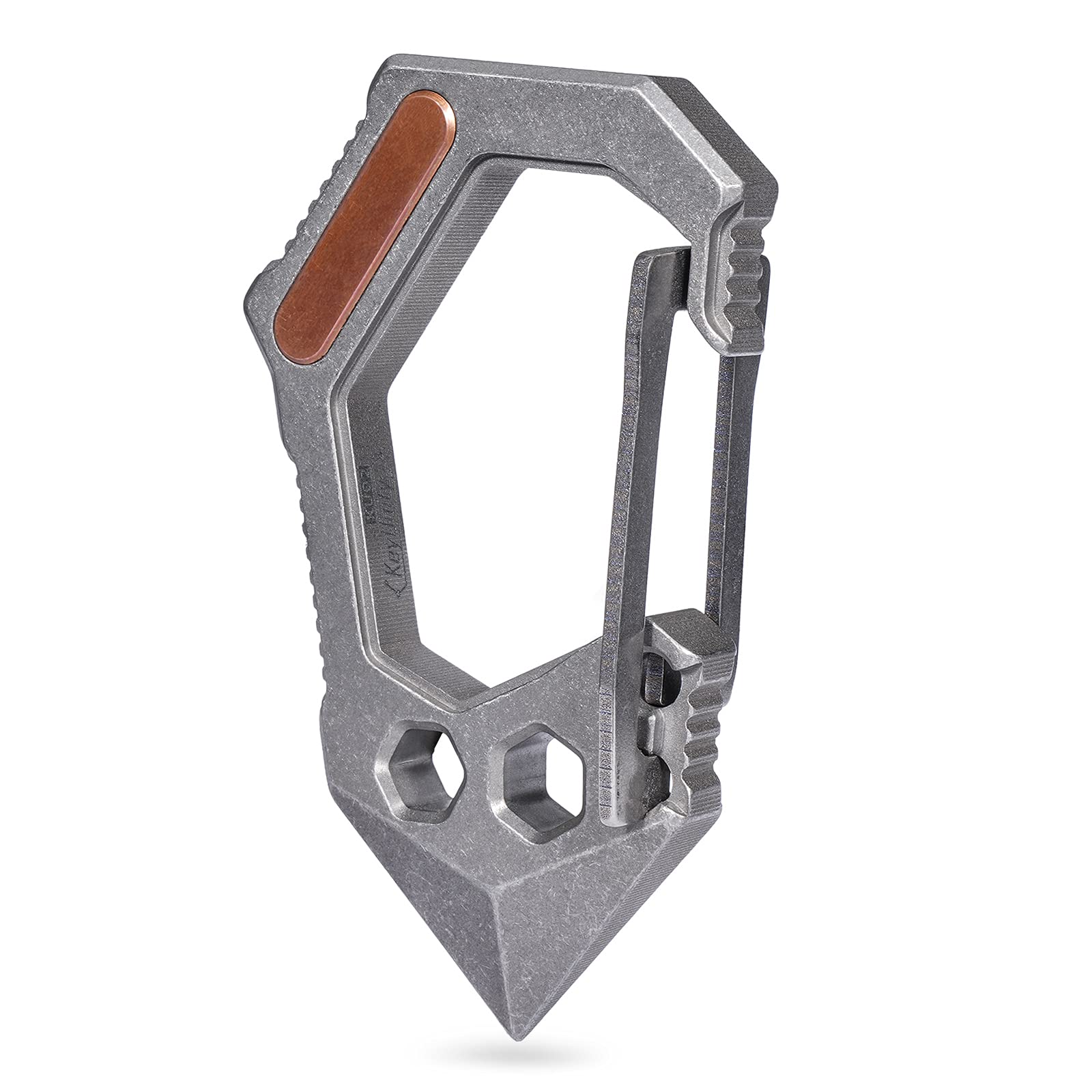 KeyUnity KU02 EDC многофункциональный титановый карабин брелок EDC инструмент 7 в 1 инструмент карабин ручная отвертка изготовлен из военного титана латунь декор матовый
KeyUnity KU02 EDC многофункциональный титановый карабин брелок EDC инструмент 7 в 1 инструмент карабин ручная отвертка изготовлен из военного титана латунь декор матовый