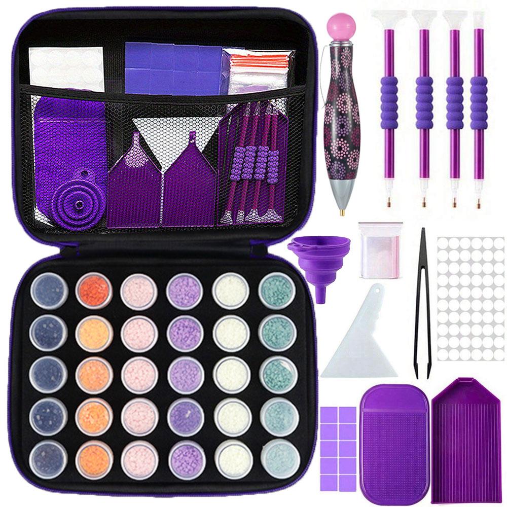 5D DIY 30 Bottles Diamond Painting Kit with Storage Box and Multi-Functional Diamond Painting Tools, Suitable for Diamond Art
5D DIY 30 Bottles Diamond Painting Kit with Storage Box and Multi-Functional Diamond Painting Tools, Suitable for Diamond Art