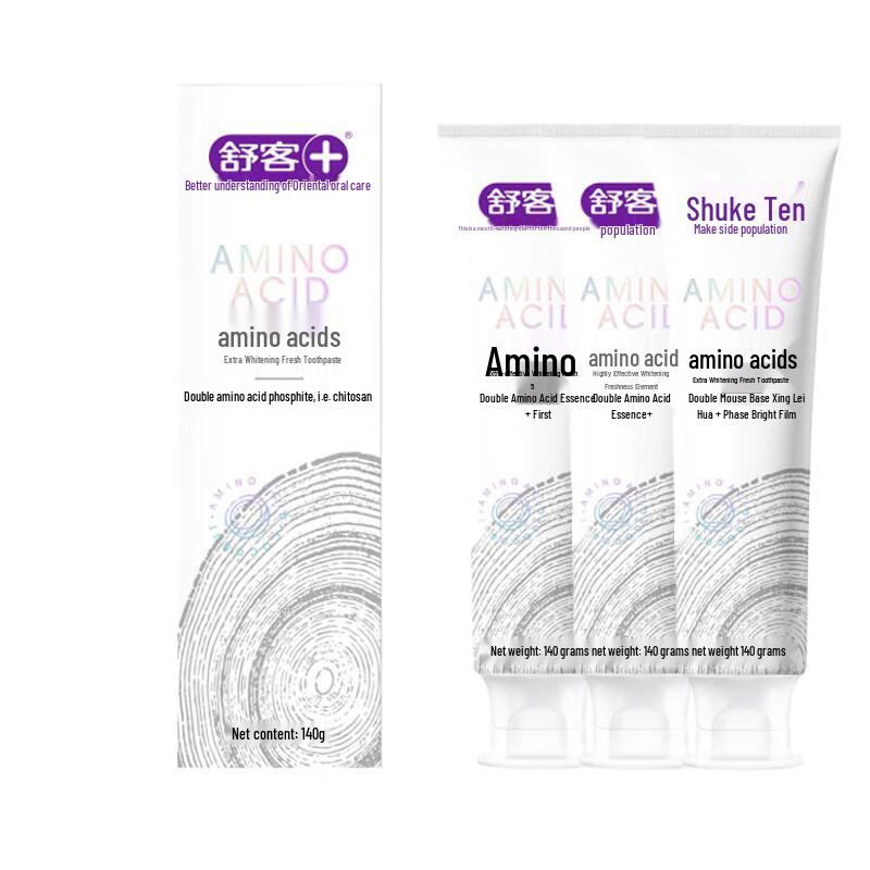 Shuke Whitening & Fresh Breath Toothpaste with Amino Acid & Charcoal
Shuke Whitening & Fresh Breath Toothpaste with Amino Acid & Charcoal