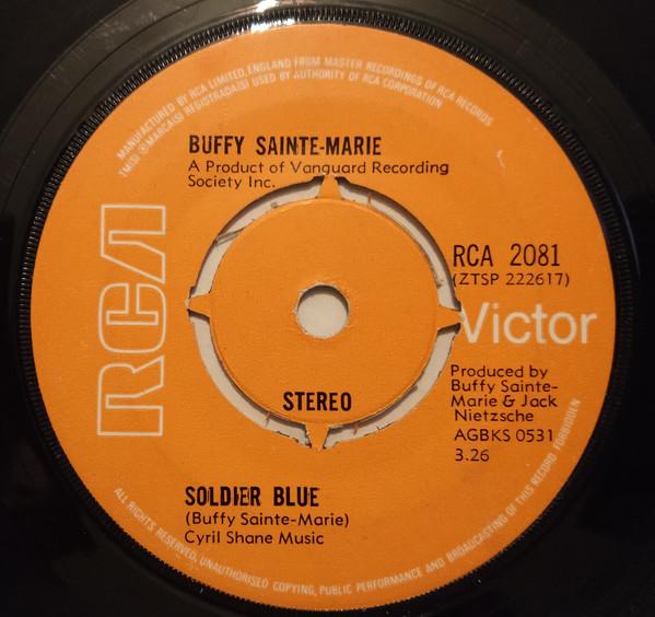 7inch Record BUFFY SAINTE-MARIE - Soldier Blue RCA2081 RCA Victor 1971 UK Soundtracks & Musicals Used
7inch Record BUFFY SAINTE-MARIE - Soldier Blue RCA2081 RCA Victor 1971 UK Soundtracks & Musicals Used