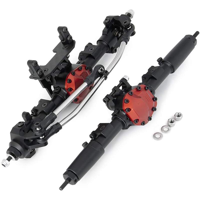 Легкосплавні передній і задній міст для 1:10 Осьовий SCX10 II 90046 90047 SCX10 RC Rock Crawler Front Axle and Rear Axle
Легкосплавні передній і задній міст для 1:10 Осьовий SCX10 II 90046 90047 SCX10 RC Rock Crawler Front Axle and Rear Axle