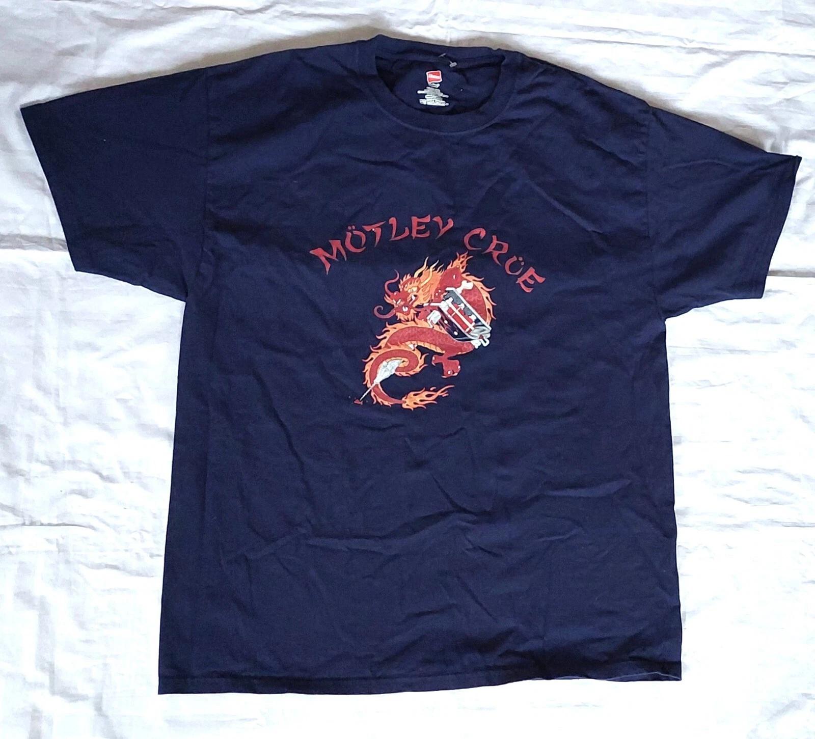 Motley Crue Vintage Men s T Shirt Tee Blue Cotton New HANES Sze XL R81 XL
Motley Crue Vintage Men s T Shirt Tee Blue Cotton New HANES Sze XL R81 XL