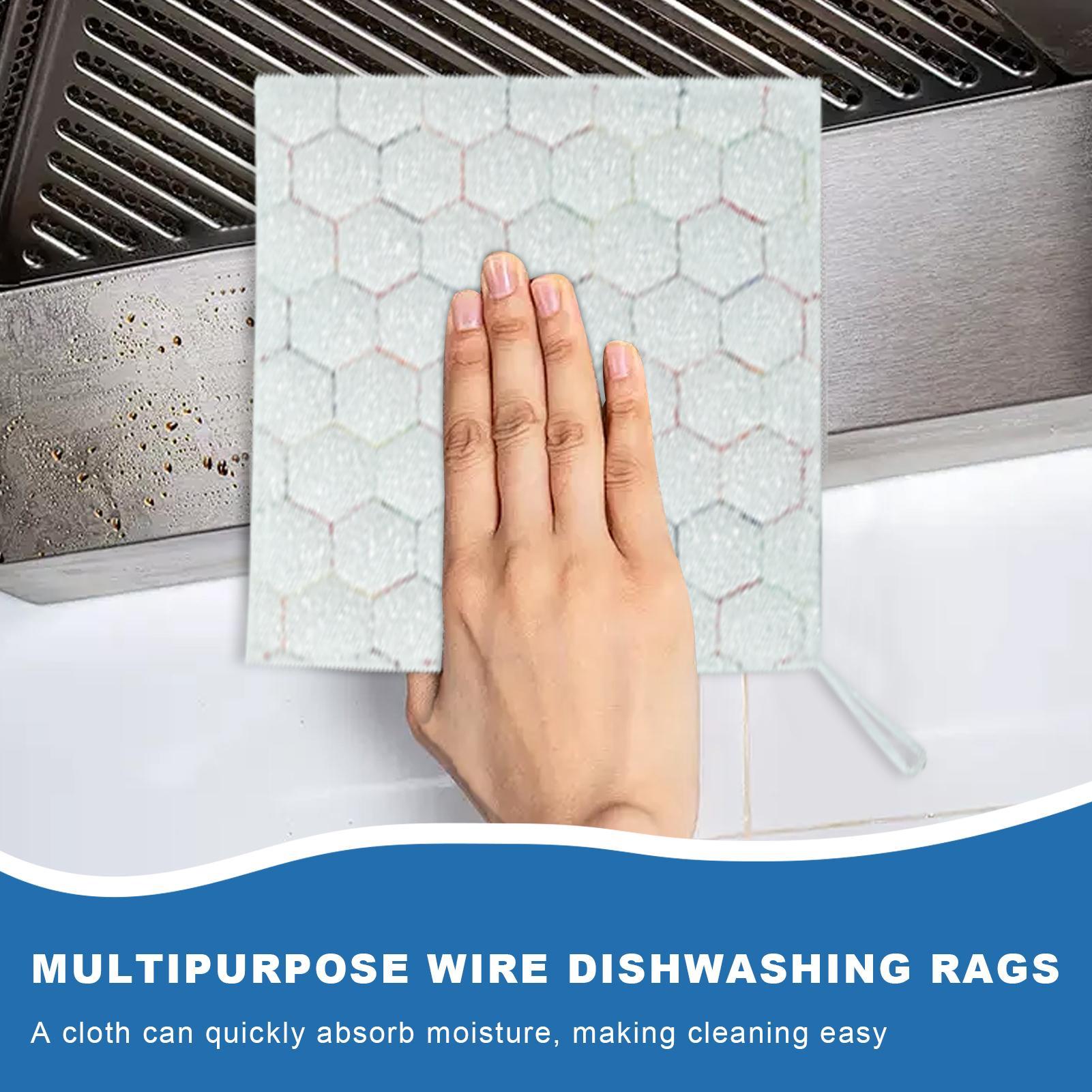 Dish Rags Double-Sided Washing Wire Dishcloth Quick-Drying Reusable Dish Rags 5 Pieces for Window Camping Bathroom Lens Bowl Car CN
Dish Rags Double-Sided Washing Wire Dishcloth Quick-Drying Reusable Dish Rags 5 Pieces for Window Camping Bathroom Lens Bowl Car CN
