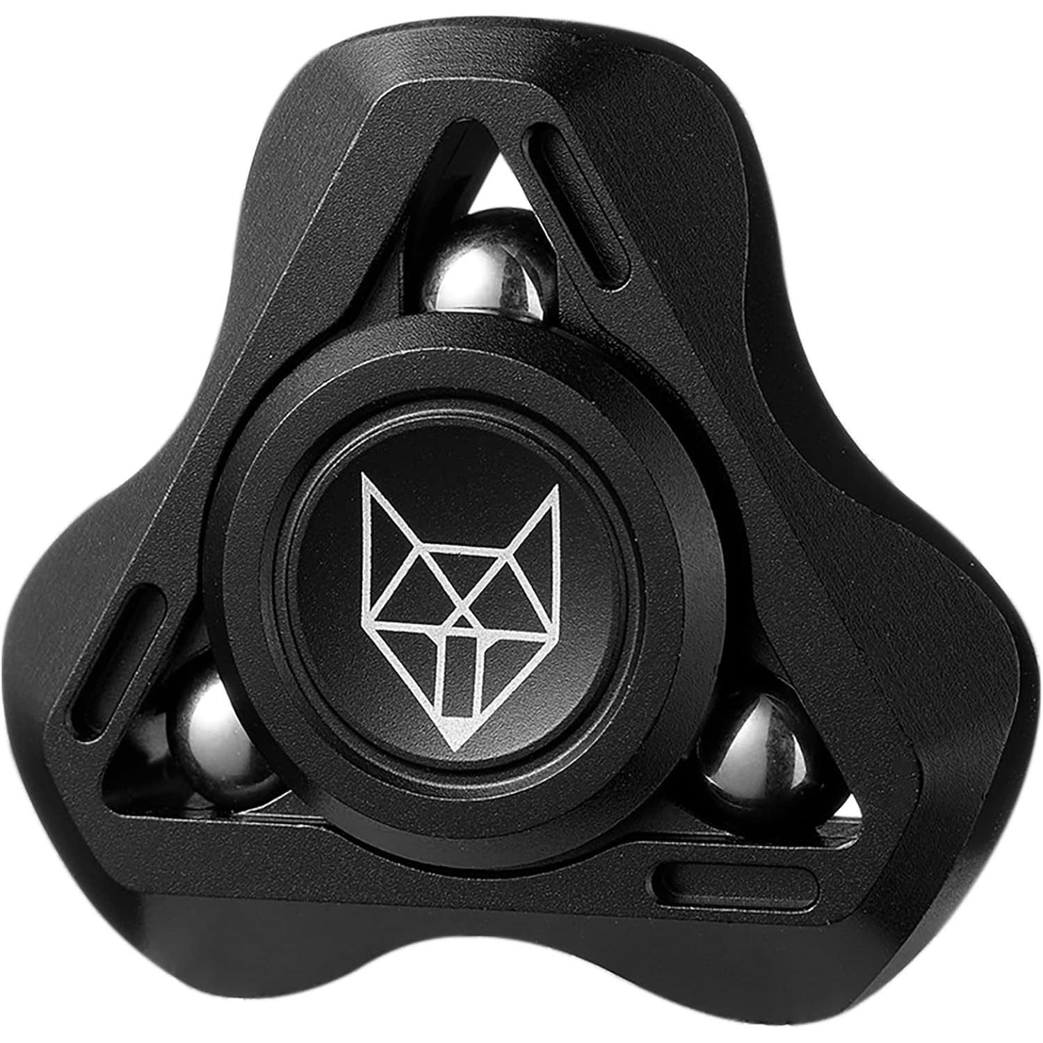 Fox Tri 1.8 Fidget Spinner со стальными бусинами, светящаяся металлическая игрушка-спиннер, подшипник премиум-класса, 2~4 мин, аутизм, сенсорика, СДВГ, тревожность, медитация 5*5*1.3cm чёрный
Fox Tri 1.8 Fidget Spinner со стальными бусинами, светящаяся металлическая игрушка-спиннер, подшипник премиум-класса, 2~4 мин, аутизм, сенсорика, СДВГ, тревожность, медитация 5*5*1.3cm чёрный