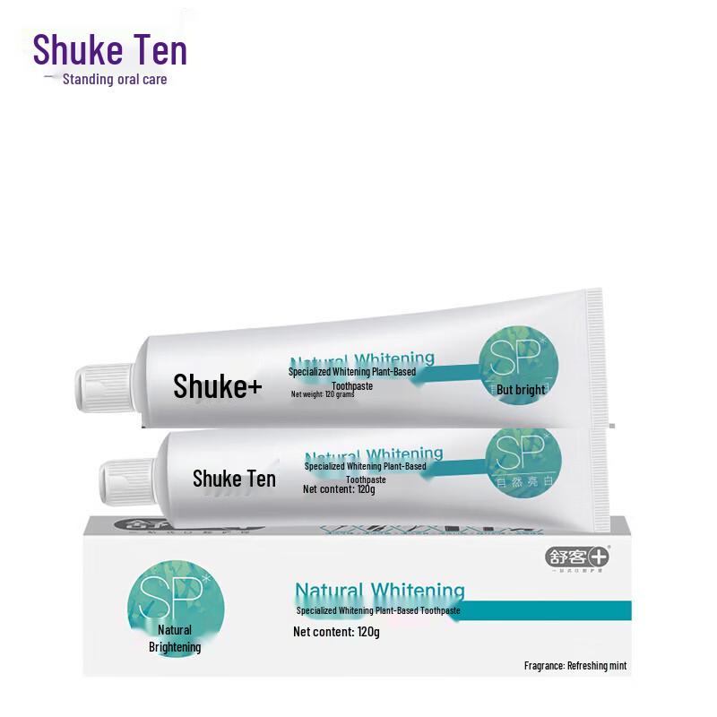 Shuke Specialized Whitening Herbal Toothpaste Twin Pack
Shuke Specialized Whitening Herbal Toothpaste Twin Pack