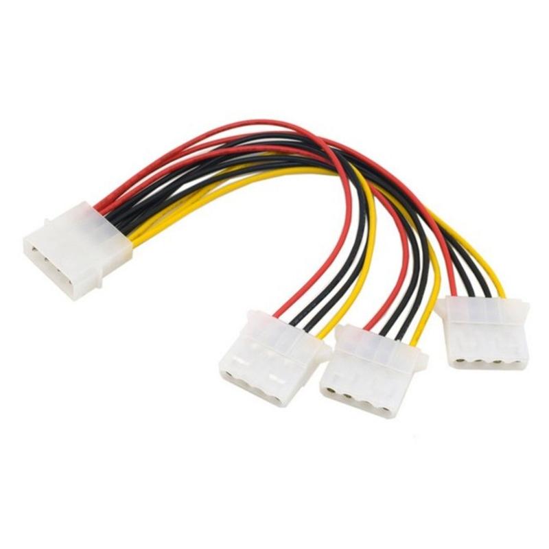 4Pin Male To Triple Female Adapter Cable For Computer Case Power Supply Expansion 1
4Pin Male To Triple Female Adapter Cable For Computer Case Power Supply Expansion 1