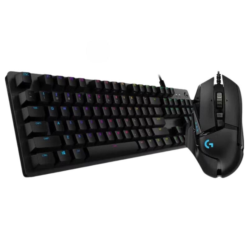 Logitech G512 Mechanical Gaming Keyboard and G502 HERO Mouse Bundle
Logitech G512 Mechanical Gaming Keyboard and G502 HERO Mouse Bundle