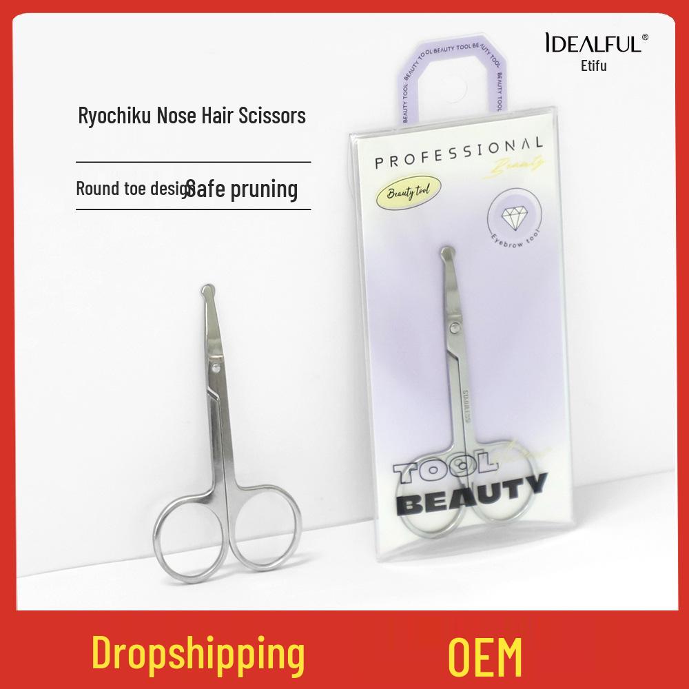 Purple Illusion Series Rhomboid Nose Hair Scissors - Round Head Stainless Steel Makeup Scissors for Women s Beauty Tools
Purple Illusion Series Rhomboid Nose Hair Scissors - Round Head Stainless Steel Makeup Scissors for Women s Beauty Tools