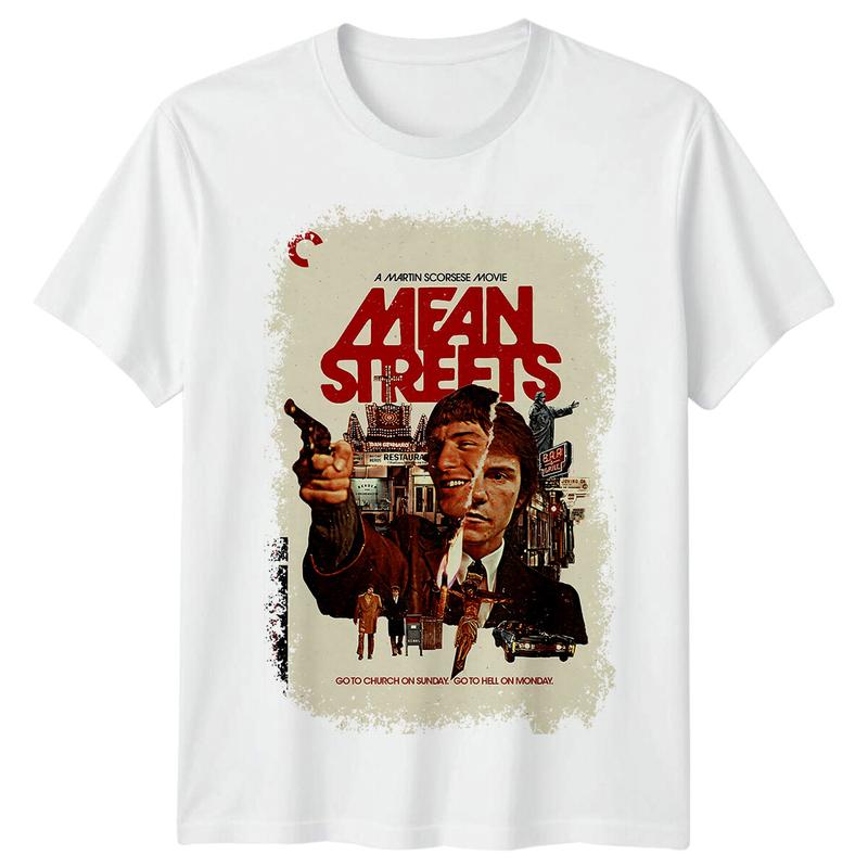 Mean Streets (1973) Movie Poster Inspired Unisex T-Shirt Retro Classic Tee XXL
Mean Streets (1973) Movie Poster Inspired Unisex T-Shirt Retro Classic Tee XXL