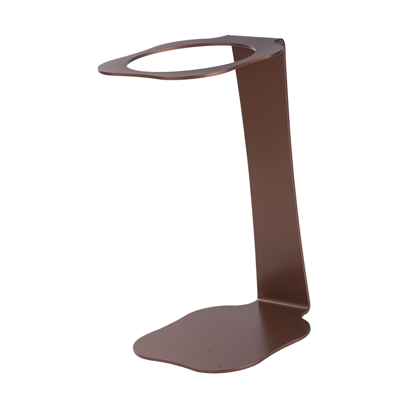 Подставка для капельного кофе, подставка для капельницы, железная подставка с основанием, держатель для капельницы, держатель для капельницы для домашнего кафе, бара, магазина ярко-розовый