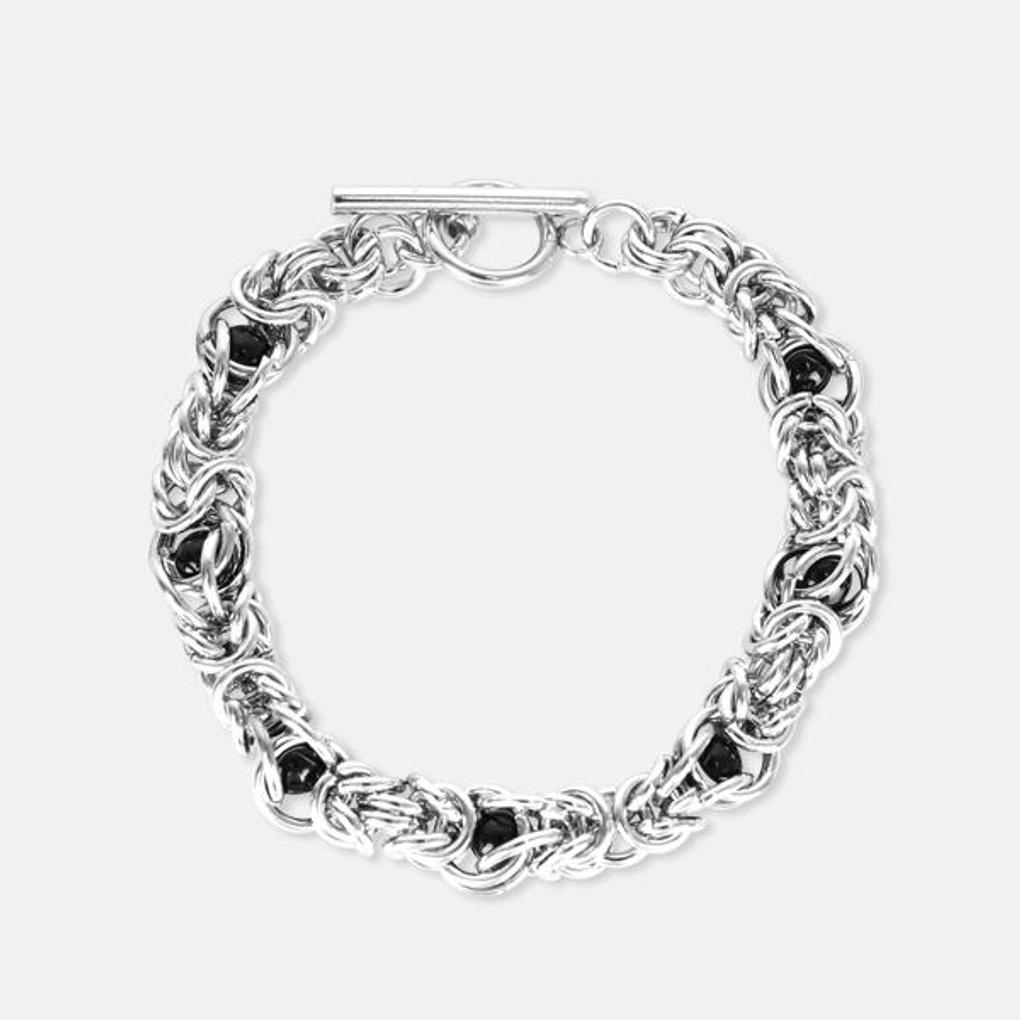 Bracelet 1COLOR Unisex Couple Silver Accessory 470ZIDA
Bracelet 1COLOR Unisex Couple Silver Accessory 470ZIDA