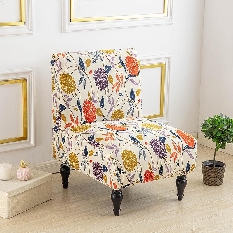 1pc 160gsm Floral Print Fat Chair Cover for Low Backrest Plump Chairs Stretchy Thicken Armchair Cover Armless Accent Chair Cover
1pc 160gsm Floral Print Fat Chair Cover for Low Backrest Plump Chairs Stretchy Thicken Armchair Cover Armless Accent Chair Cover