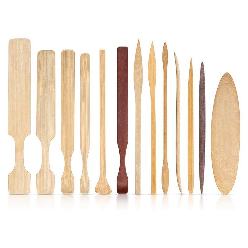 ABMH-Ideal For Ceramics, Clay Forging& Art Projects-13-Piece Wooden Pottery Tools Set For Sculpting& Modeling
ABMH-Ideal For Ceramics, Clay Forging& Art Projects-13-Piece Wooden Pottery Tools Set For Sculpting& Modeling