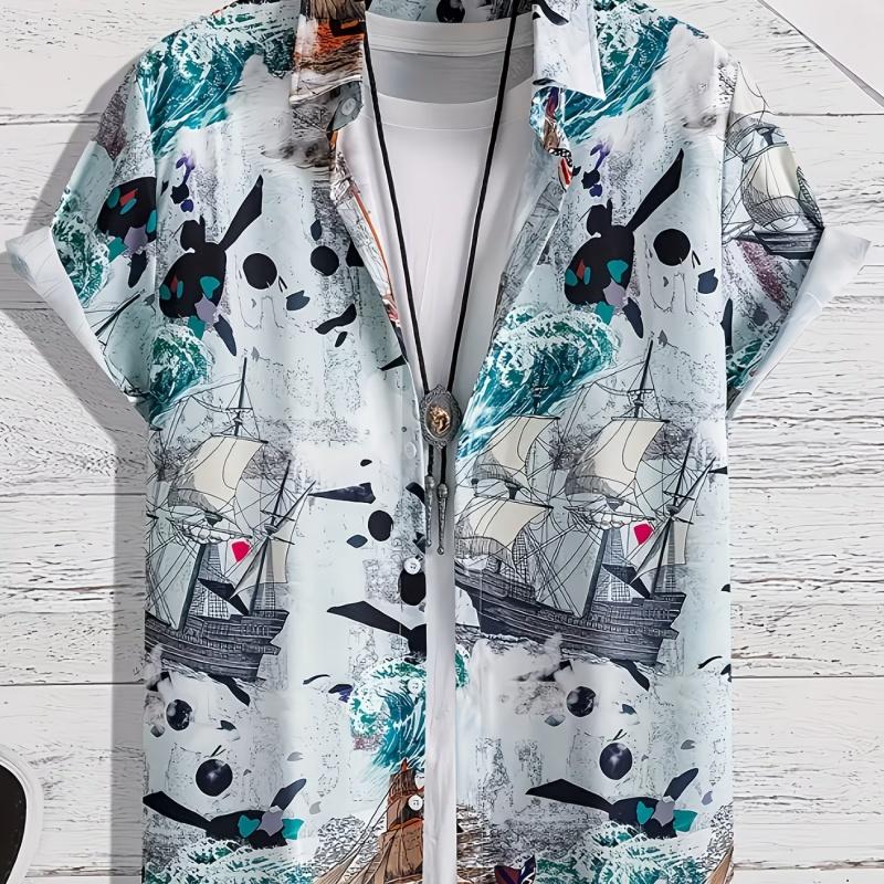 Men s short-sleeved casual summer top, ideal for vacation wear and outdoor activities M
Men s short-sleeved casual summer top, ideal for vacation wear and outdoor activities M