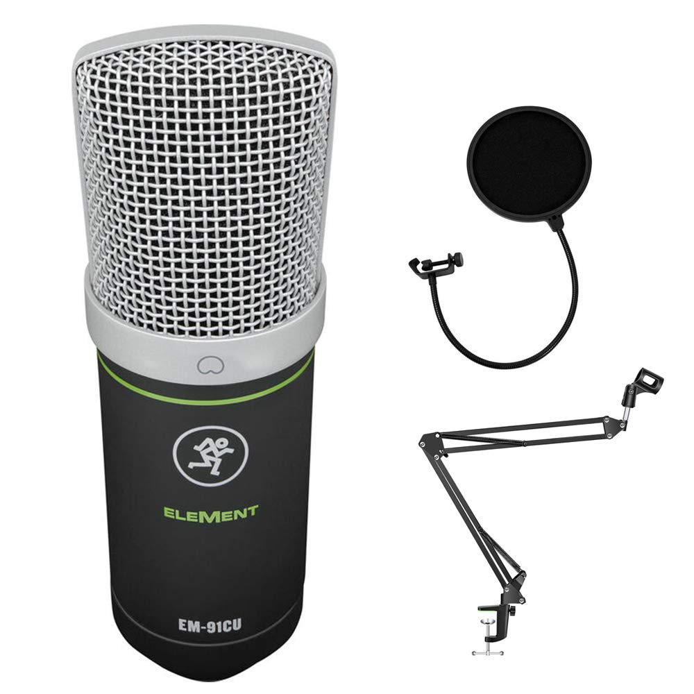 MACKIE 16-Bit 96kHz high-quality recording compatible USB condenser microphone EM-91CU+ Black
MACKIE 16-Bit 96kHz high-quality recording compatible USB condenser microphone EM-91CU+ Black