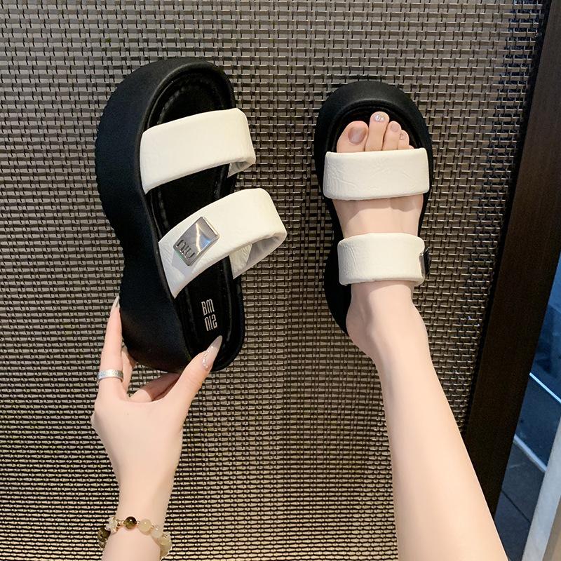 Muffin platform slippers women s summer wear 2025 new high-end beach sandals casual cool slippers 40 жовтий
Muffin platform slippers women s summer wear 2025 new high-end beach sandals casual cool slippers 40 жовтий
