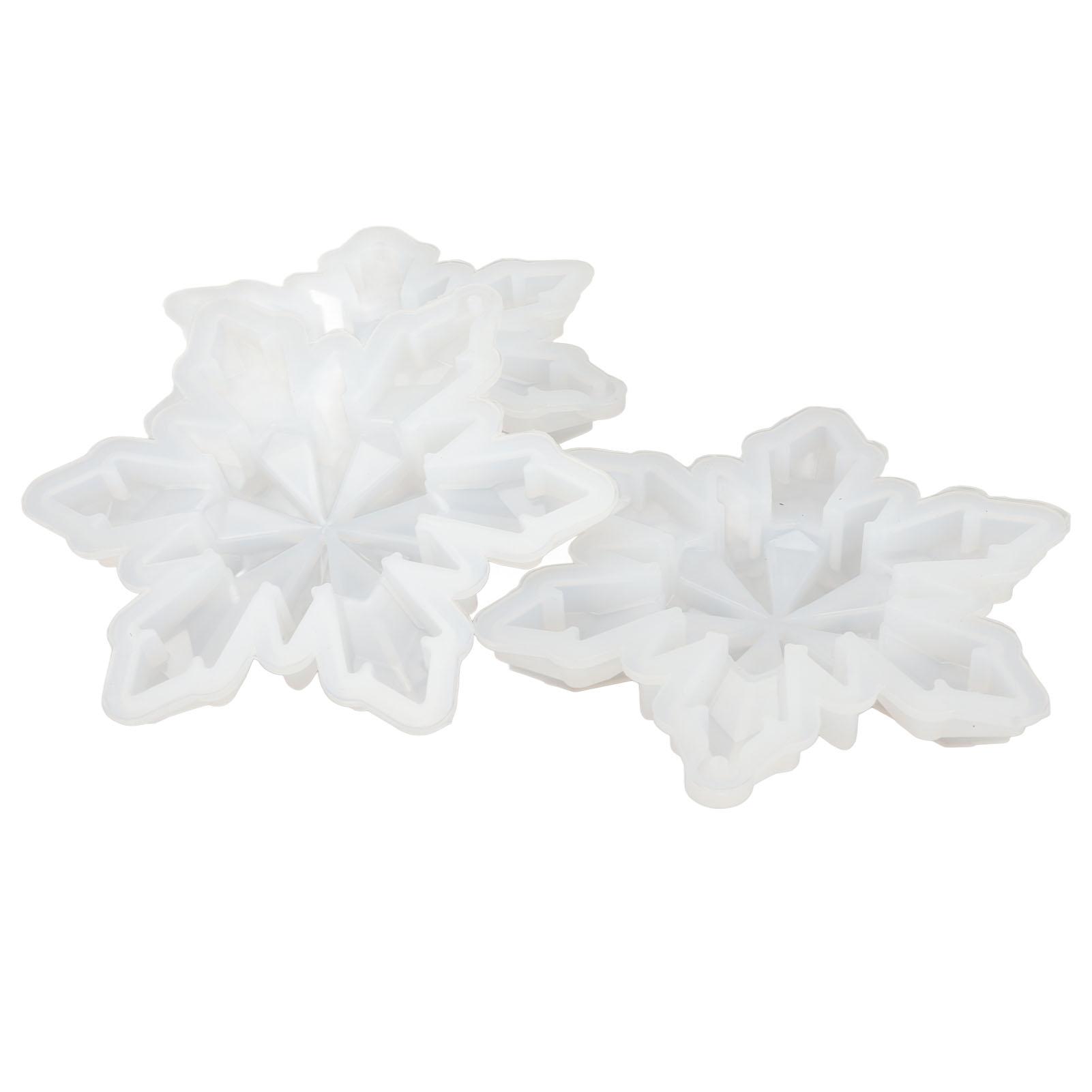 3Pcs Snowflake Silicone Mould Soft Flexible Interesting Reusable DIY Aroma Sheet Mold for Making Handicrafts
3Pcs Snowflake Silicone Mould Soft Flexible Interesting Reusable DIY Aroma Sheet Mold for Making Handicrafts
