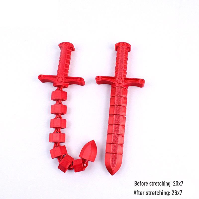 3D Printed Retractable Toy Sword: Creative Flexible Whip & Movable Joint for Kids
3D Printed Retractable Toy Sword: Creative Flexible Whip & Movable Joint for Kids