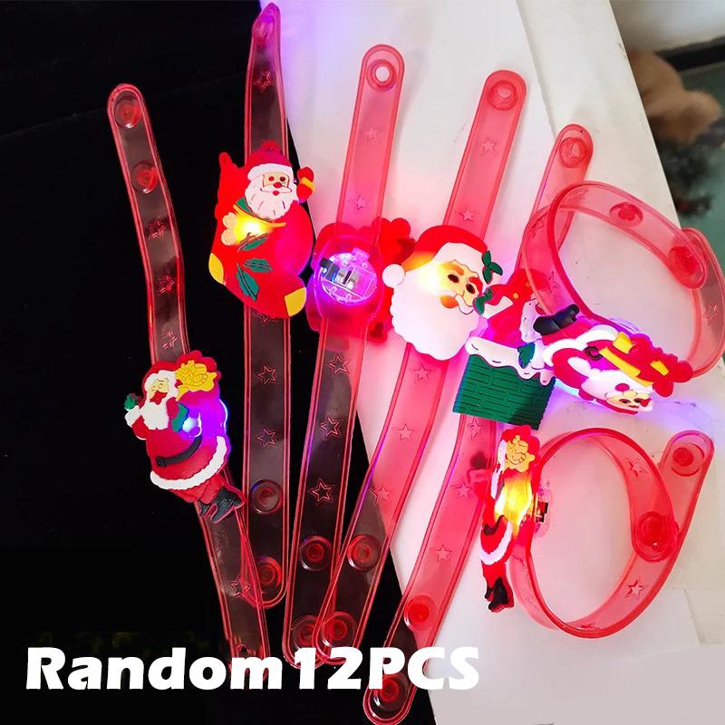 3 Styles Christmas Party Favors for Kids LED Light Up Bracelet Christmas Flashing Toys Treats Goody Bag Candy Halloween Gifts
3 Styles Christmas Party Favors for Kids LED Light Up Bracelet Christmas Flashing Toys Treats Goody Bag Candy Halloween Gifts