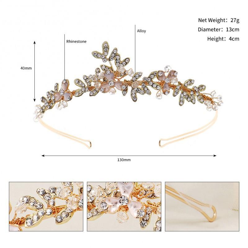 Wedding Jewelry Headwear Handmade Rhinestones Headband Crown High-end Hair Accessories Metal Bridal
Wedding Jewelry Headwear Handmade Rhinestones Headband Crown High-end Hair Accessories Metal Bridal