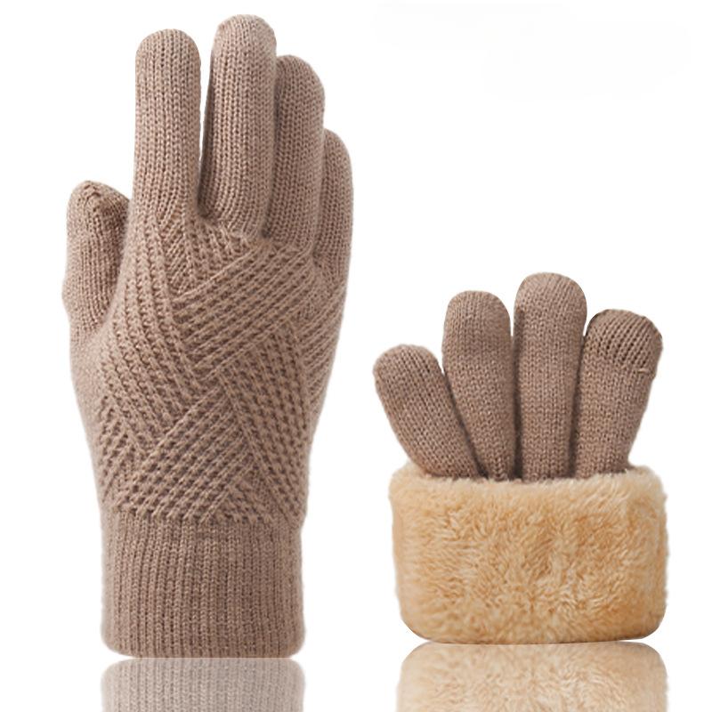 1 пара женских зимних перчаток для сенсорного экрана, теплые перчатки с полным пальцем, утолщенные трикотажные рабочие перчатки для велоспорта кофейный
1 пара женских зимних перчаток для сенсорного экрана, теплые перчатки с полным пальцем, утолщенные трикотажные рабочие перчатки для велоспорта кофейный