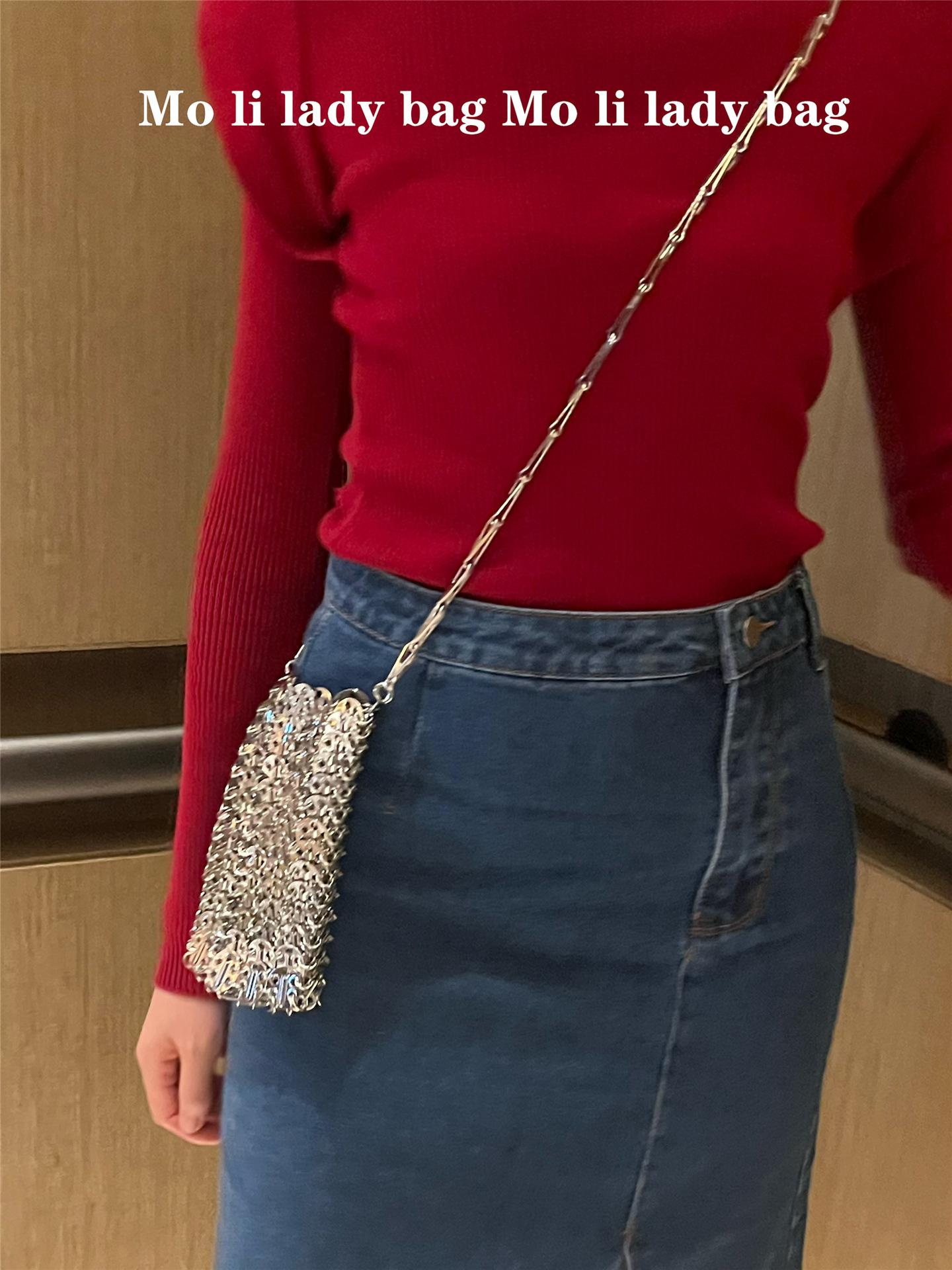 Women s Bag Designer Handbag Aesthetic Bags Hand Woven Metal Gold Silver Splicing Clutch Luxury Holiday Shoulder Bag Tote Bag
Women s Bag Designer Handbag Aesthetic Bags Hand Woven Metal Gold Silver Splicing Clutch Luxury Holiday Shoulder Bag Tote Bag