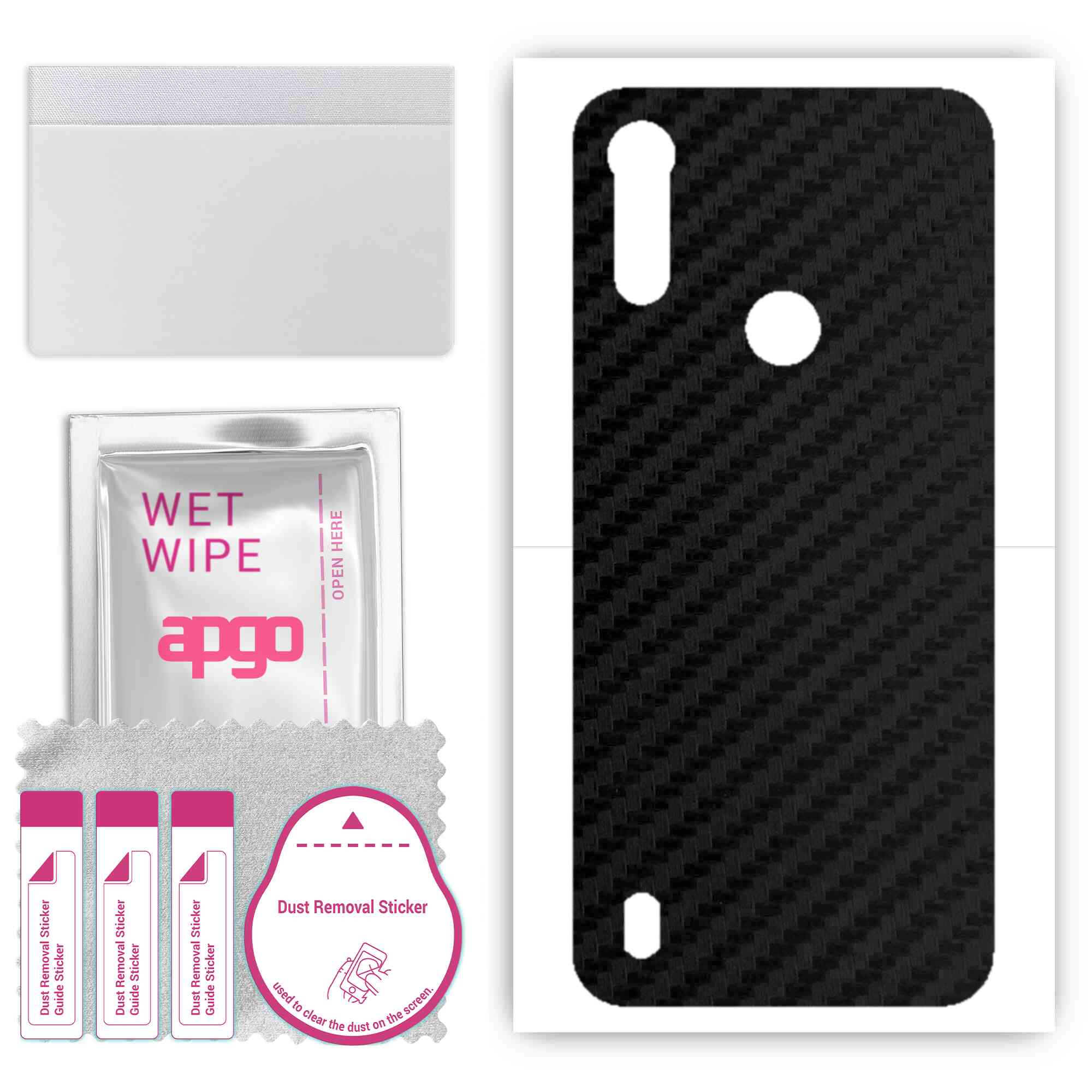 Apgo Protective Skin Sticker для задньої панелі, сумісний з Motorola Moto E6s (2020), Пакетна плівка, фольга, вініл – візерунок чорного вуглецю
Apgo Protective Skin Sticker для задньої панелі, сумісний з Motorola Moto E6s (2020), Пакетна плівка, фольга, вініл – візерунок чорного вуглецю